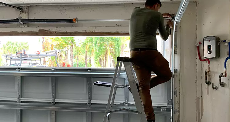 Garage Door Tension Spring Replacement in East Lake, FL