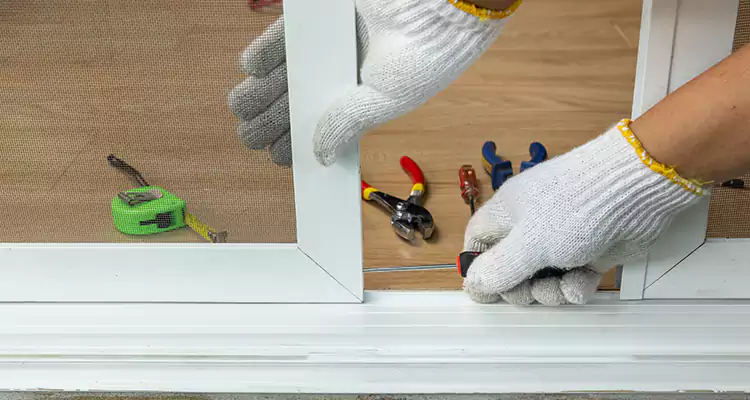 Sliding Glass Door Off Rails Repair in East Lake, FL